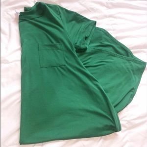 BNWT Solid Green Carly-Med LuLaRoe